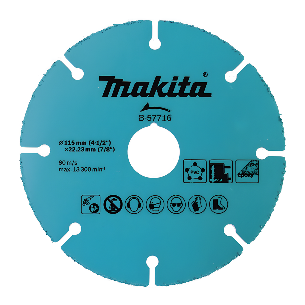 [B-57716] Disco de carburo de tugsteno 4 1/2" multi-material MAKITA B-57716