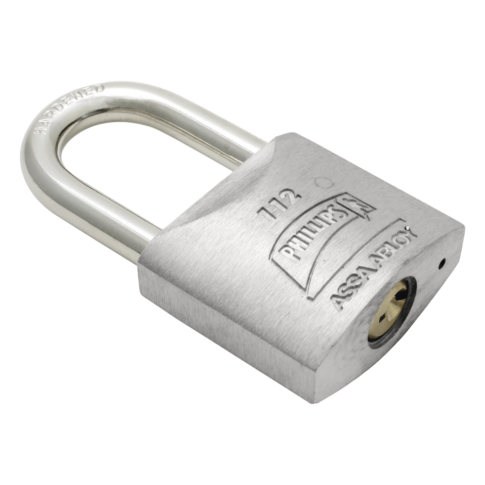 [MX123] Candado Metálico de Gancho Largo Llave Ph-32 para 4 Pernos de Combinación Cuenta C - PHILLIPS-ASSA ABLOY MX123