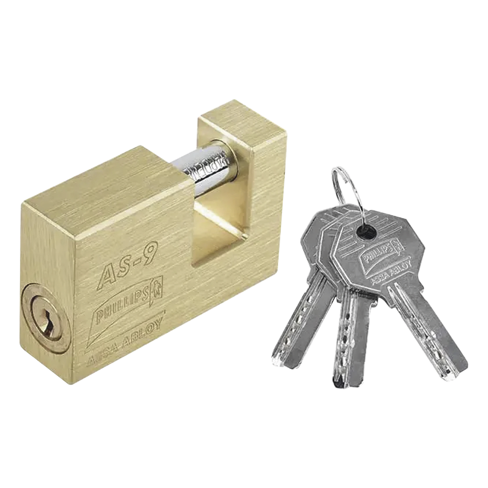[MX2185] Candado para Cortina #9 Opera con 11 Pernos de Combinación Alta Seguridad - PHILLIPS-ASSA ABLOY MX2185