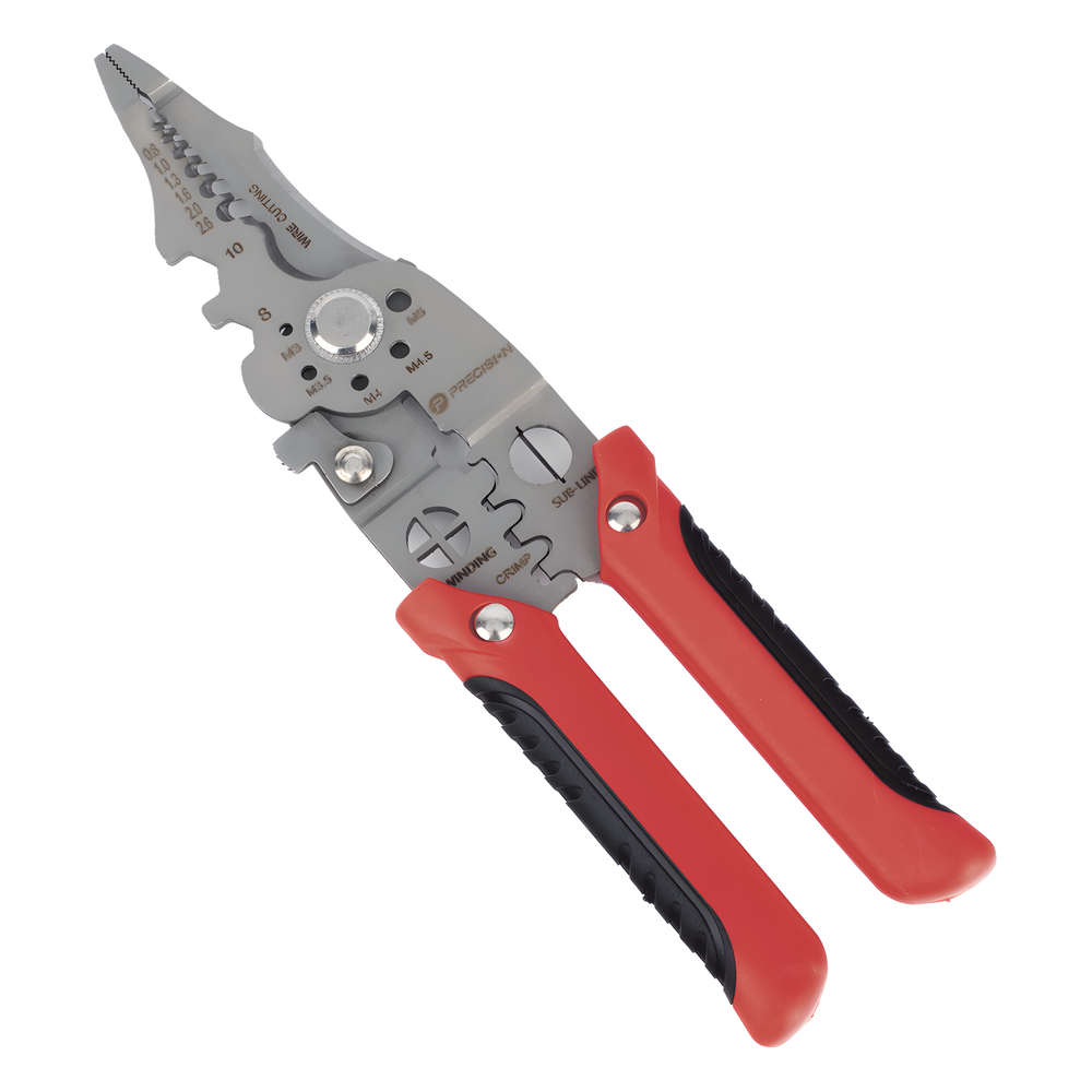 [PST-H01-013] Pinza Profesional para Electricista, Multifunciones 9 en 1, de 8.5" - PRECISION PSTH01013