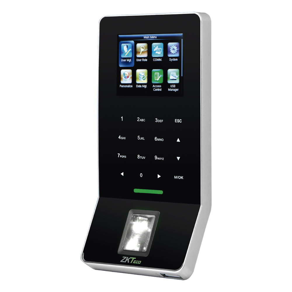 Lector Biométrico de Huella PROXIMIDAD 3000 Huellas 5,000 Tarjetas ADMS Gratis Wif - ZKTECO F22ID
