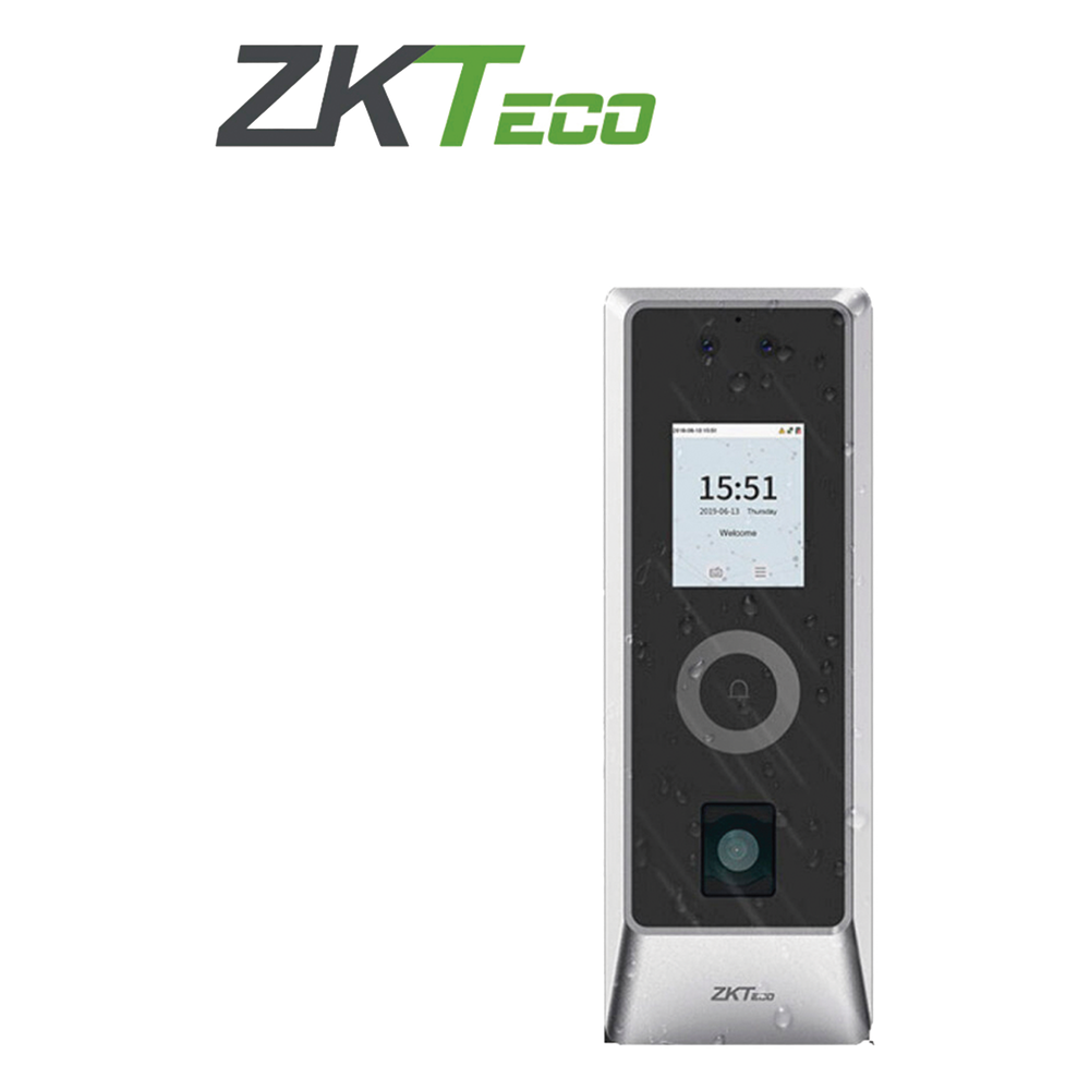[PRO-MA-QR] Lector Autonomo de Reconocimiento Facial y Código QR para Exterior - ZKTECO PROMAQR