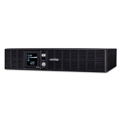 [OR2200LCDRT2U] UPS de 2000 VA/1320 W, Topología Línea Interactiva, Entrada 120 Vca NEMA 5-20P, Torre o Rack 2 UR, Con 8 Tomas NEMA 5-20R - CYBERPOWER OR2200LCDRT2U