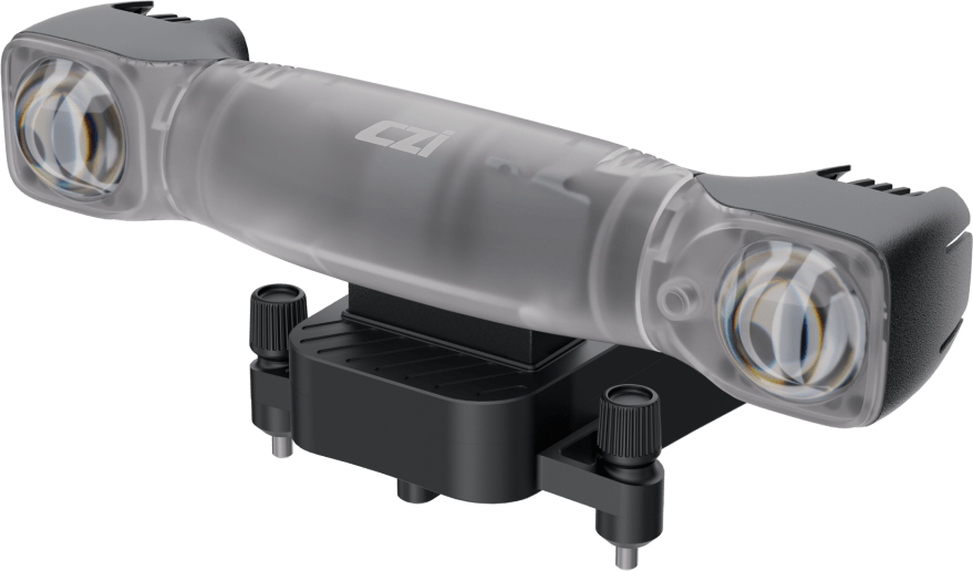 Luz de busqueda, 30W LED Blanco, 100m Alcance, Algoritmo AI, Luz Roja/Azul/Amarilla, Laser Verde, Compatible Mavic3Enterprise/Matrice4, Peso 130g