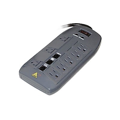 Muliticontacto con Protecci√≥n Contra Sobretensiones de 8 Salidas de 120 VCA y Telco, Hasta 6 Transformadores, Control de Acceso, Sistemas de Seguridad, Sistemas de Voceo, Trabajo en Casa