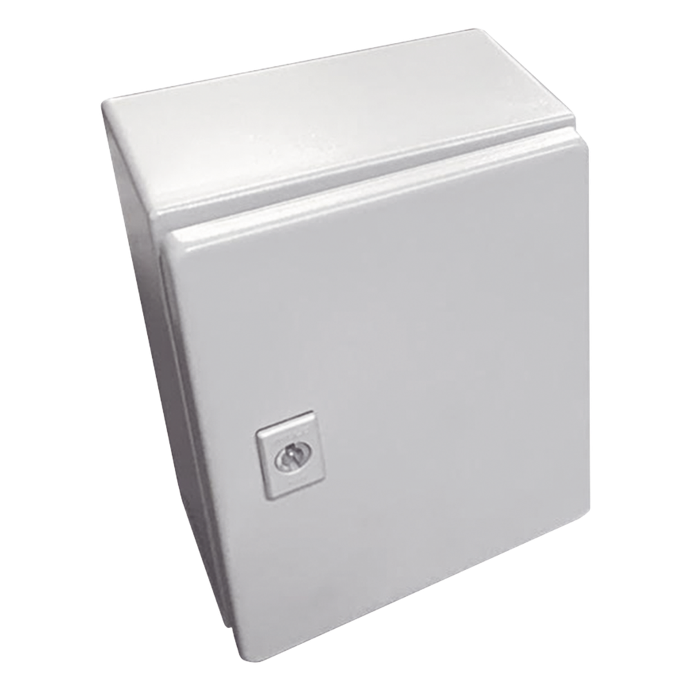 [G4C-151512] Gabinete de Acero / Nema 4 -IP 66 de 15 x 15 x 12 cm / Platina incluida. - ANCLO G4C-151512