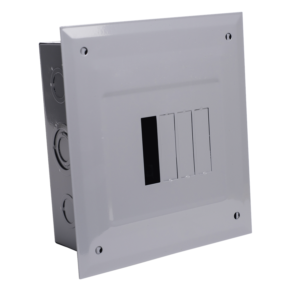 [C2Q04E] Centro de Carga para Empotrar, 04 Polos, 100 A, 1 Fase 3 Hilos, 120/240 V AC, 60Hz - CHINT C2Q04E