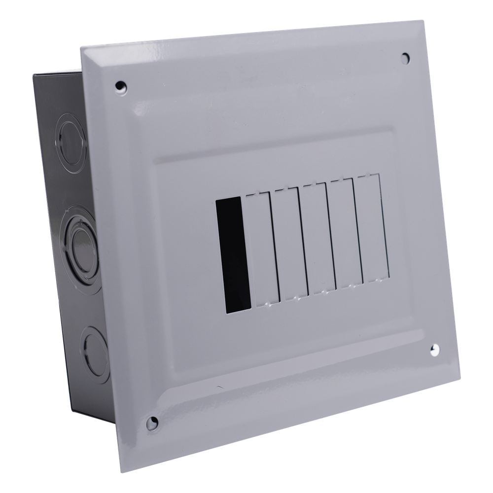 [C2Q06E] Centro de Carga para Empotrar, 06 Polos, 60 A, 1 Fase 3 Hilos, 120/240 V AC, 60Hz - CHINT C2Q06E