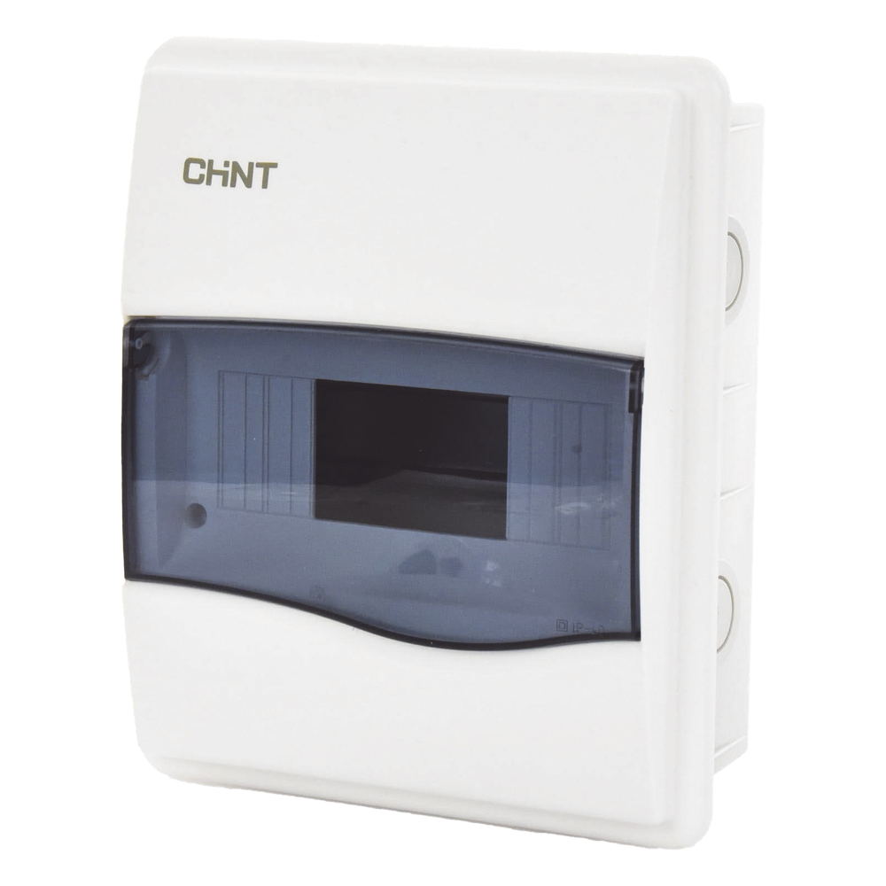 [CD40E08] Caja de distribución para empotrar, IP40, 08 módulos (SKU: 8101006) - CHINT CD40E08