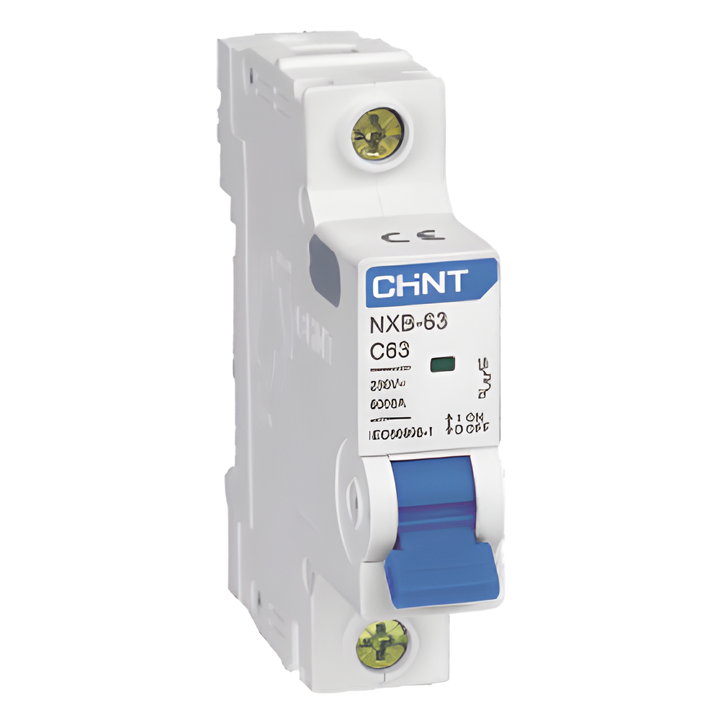 Pastilla para Riel Din, 1 Polo, 16 Amp, Vca:110/415v, 6kA, Catálogo: NXB631PC16, Serie: NXB-63. - CHINT NXB631PC16