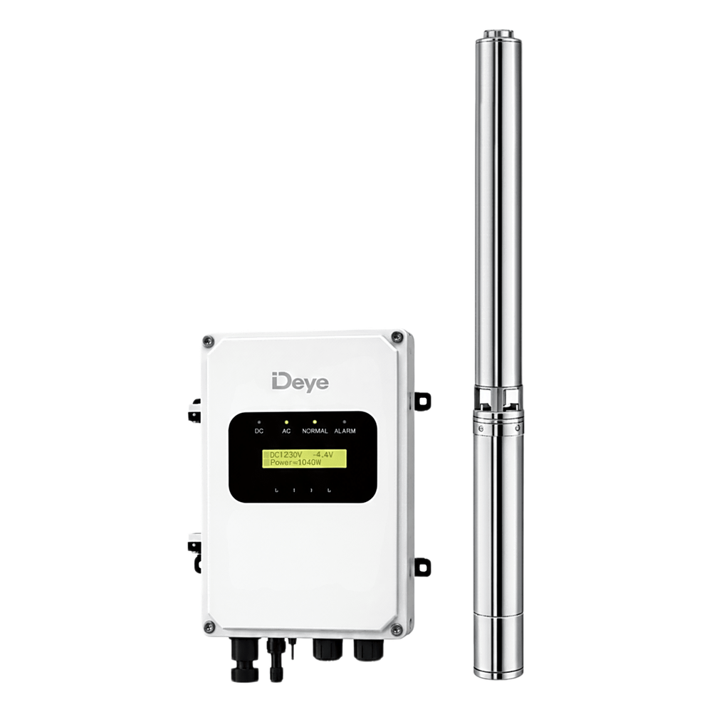 [SP1500DC] Bomba Solar Sumergible 1500W (1HP) / Controlador Solar 60-220Vcd - DEYE SP1500DC