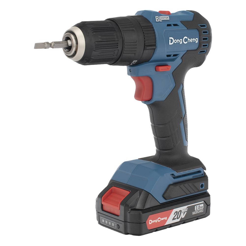[DCJ-Z2050-IAM] Rotomartillo Inalámbrico 20V / Motor Brushless / Broquero 1/2 in / 50 Nm Par de Apriete / 2 Baterías 2.0Ah con Cargador y Maletín - DONGCHENG DCJ-Z2050-IAM