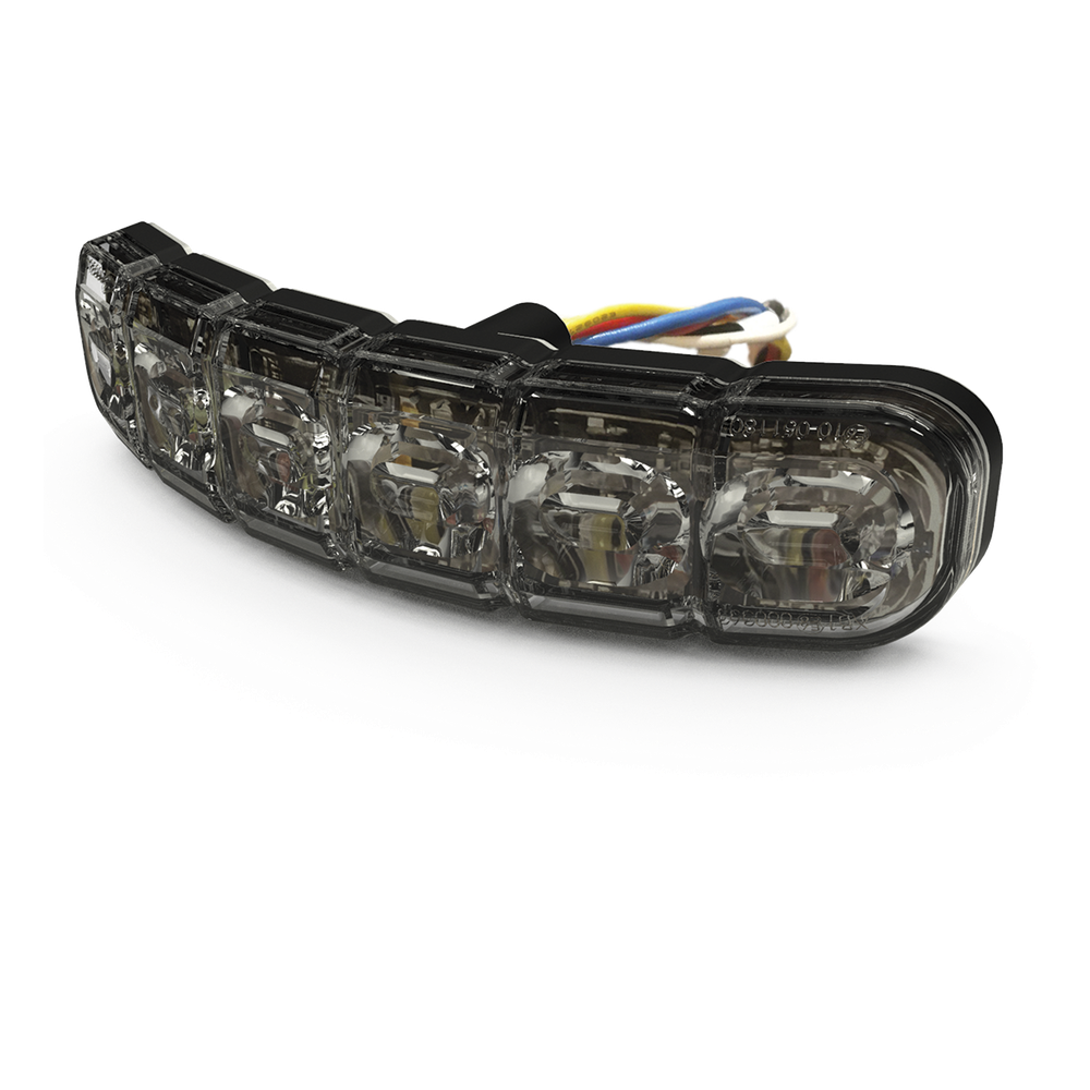 Luz Auxiliar Flexible de 12 LED ECCO ED3794RW – Lente Transparente