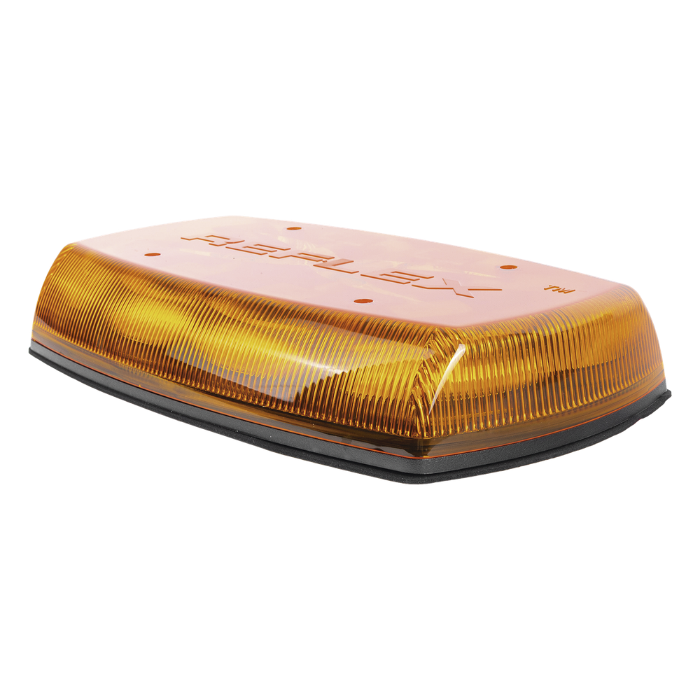 [X5580-AA] Mini Barra de Luces Ultra Brillante, color Ímbar, Ideal para Seguridad Privada - ECCO X5580-AA