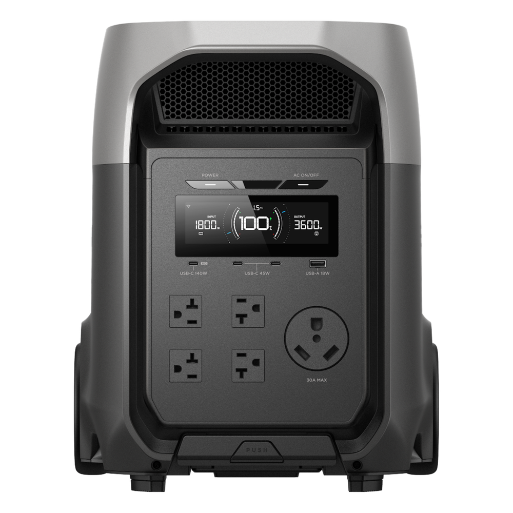 [EFDL3U] Estación de Energía Portátil EcoFlow DELTA 3 ULTRA, 3072Wh, Batería LiFePO4, Salida 3600W (Surge 7200W) - ECOFLOW EFDL3U