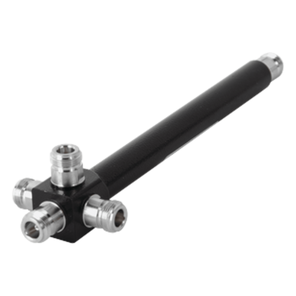 [CR-PS0727-4C] Divisor de Potencia 4 Salidas / 698-2700 MHz / PIM -120 dBc / 200W Potencia Máxima / Conectores N Hembra / Pérdida 6.32 dB / 50 Ohm - EPCOM CR-PS0727-4C
