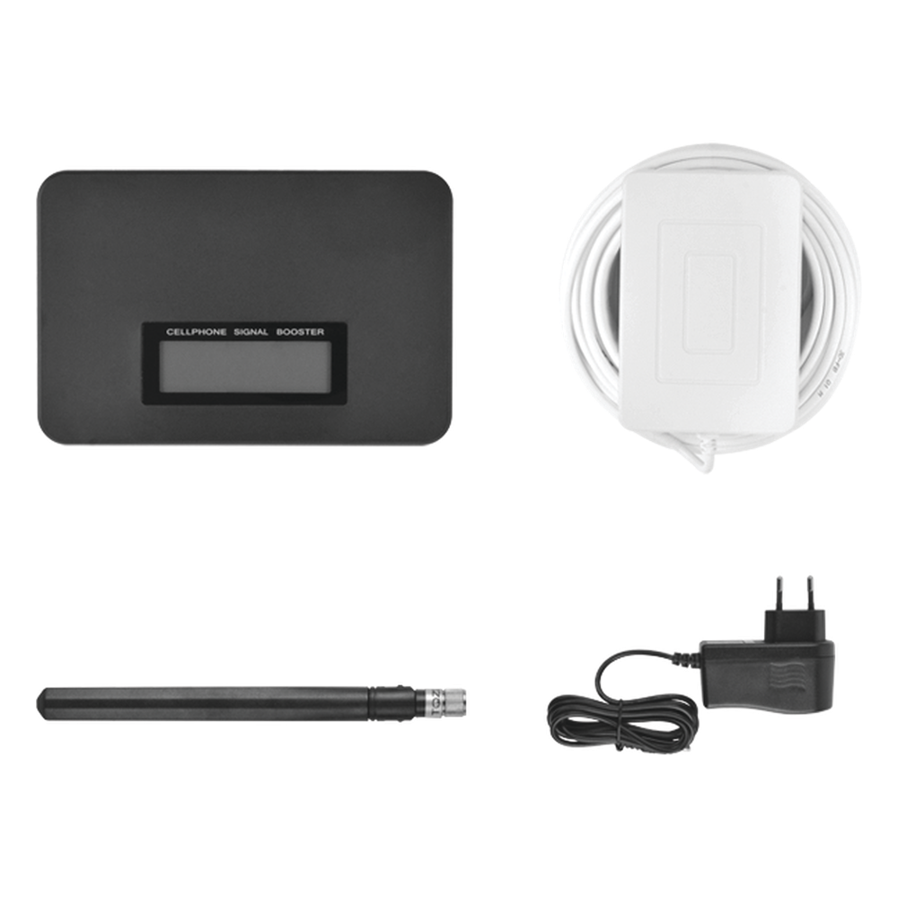 [EP-865-17] Kit Amplificador de Señal Celular de UNA banda de frecuencia / Mejora las llamadas convencionales / Soporta los datos de las tecnologías 2G y 3G de TELCEL, AT&T y MOVISTAR / Puede cubrir un espacio de hasta 140 m2. - EPCOM EP-865-17