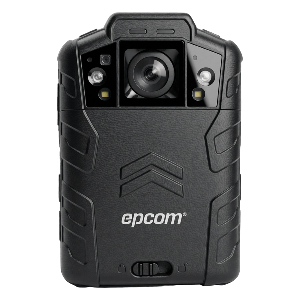 [XMRX5V2] Body Camera para Seguridad / Hasta 48 Megapixeles / Video HD 4 Megapixel / Descarga de Video Automática / GPS Interconstruido / Pantalla LCD - EPCOM XMRX5V2