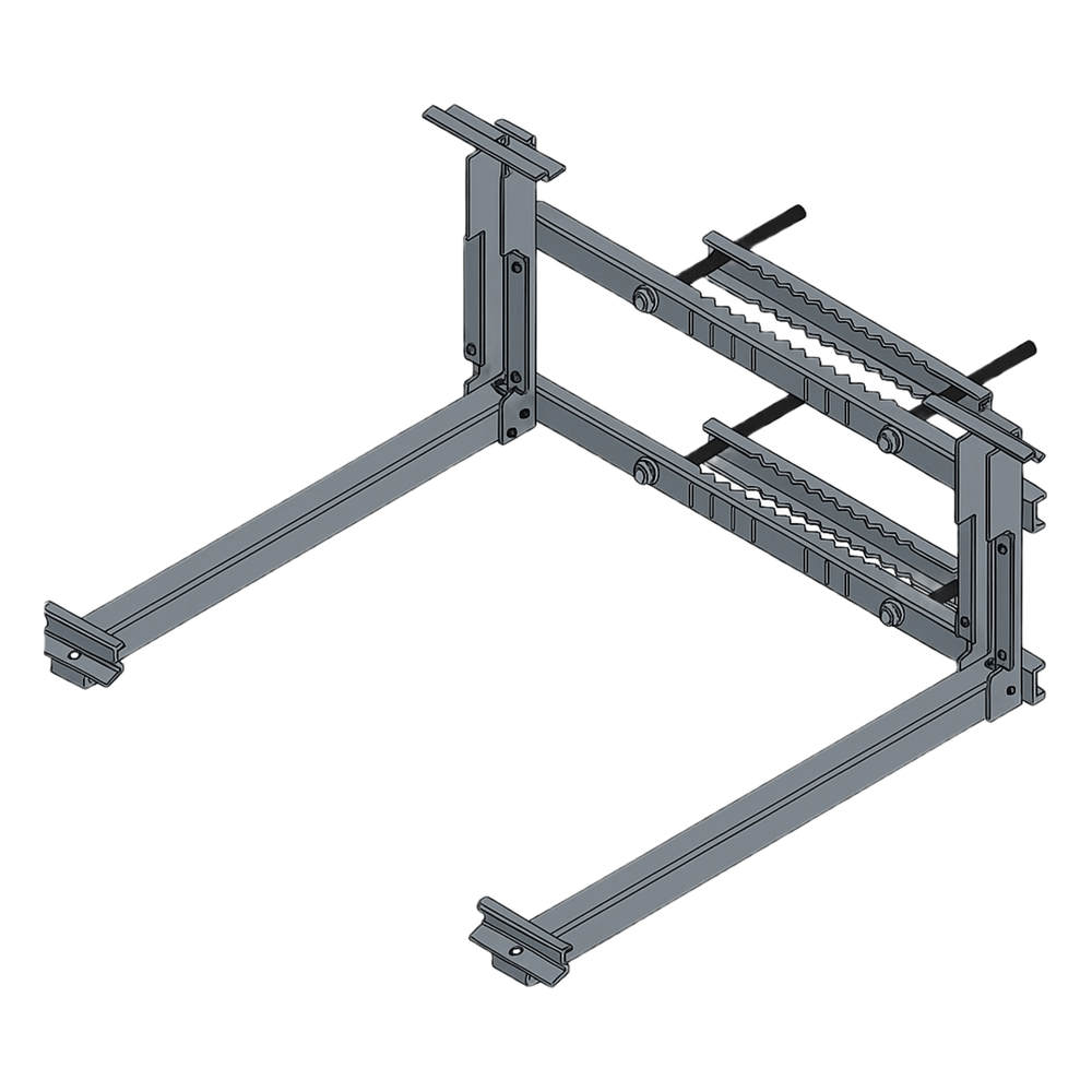 [EPI-MB225-V1] Montaje para Panel Solar de Poste para panel EPL18012AL y batería LIPV100A - EPCOM INDUSTRIAL EPI-MB225-V1