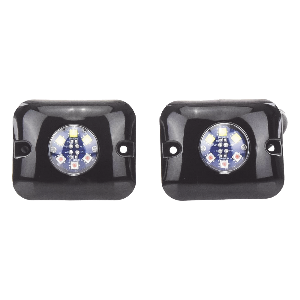[X12AW] Estrobos Ocultos de 6 LED, Color ámbar / claro - EPCOM INDUSTRIAL SIGNALING X12AW