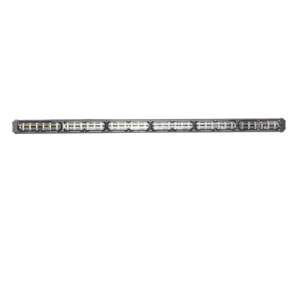 [XLT2136RW] Barra de luz de advertencia de 6 Módulos de 6 LED, 30 Pulgadas, Rojo / Claro - EPCOM INDUSTRIAL SIGNALING XLT2136RW