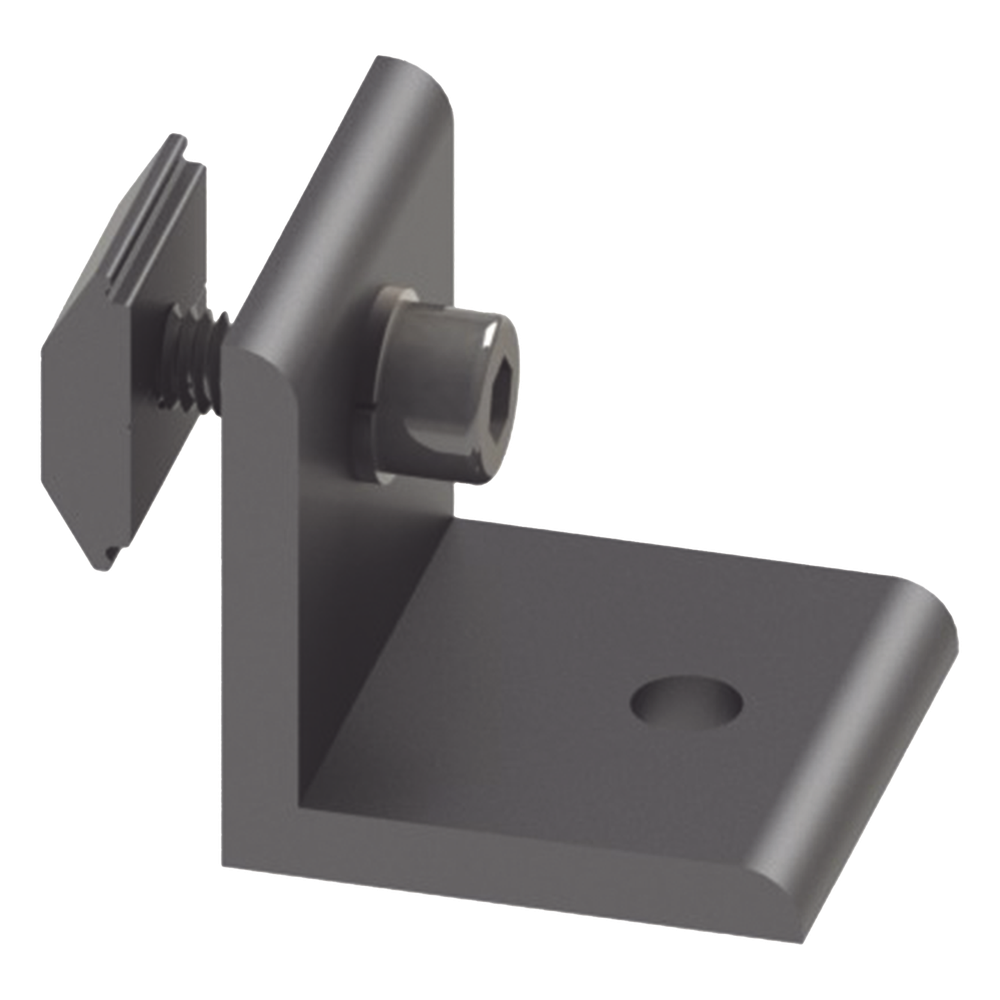Grupo Conector L de Aluminio Anodizado 6005-T5 - EPCOM POWERLINE EPLLCN202B