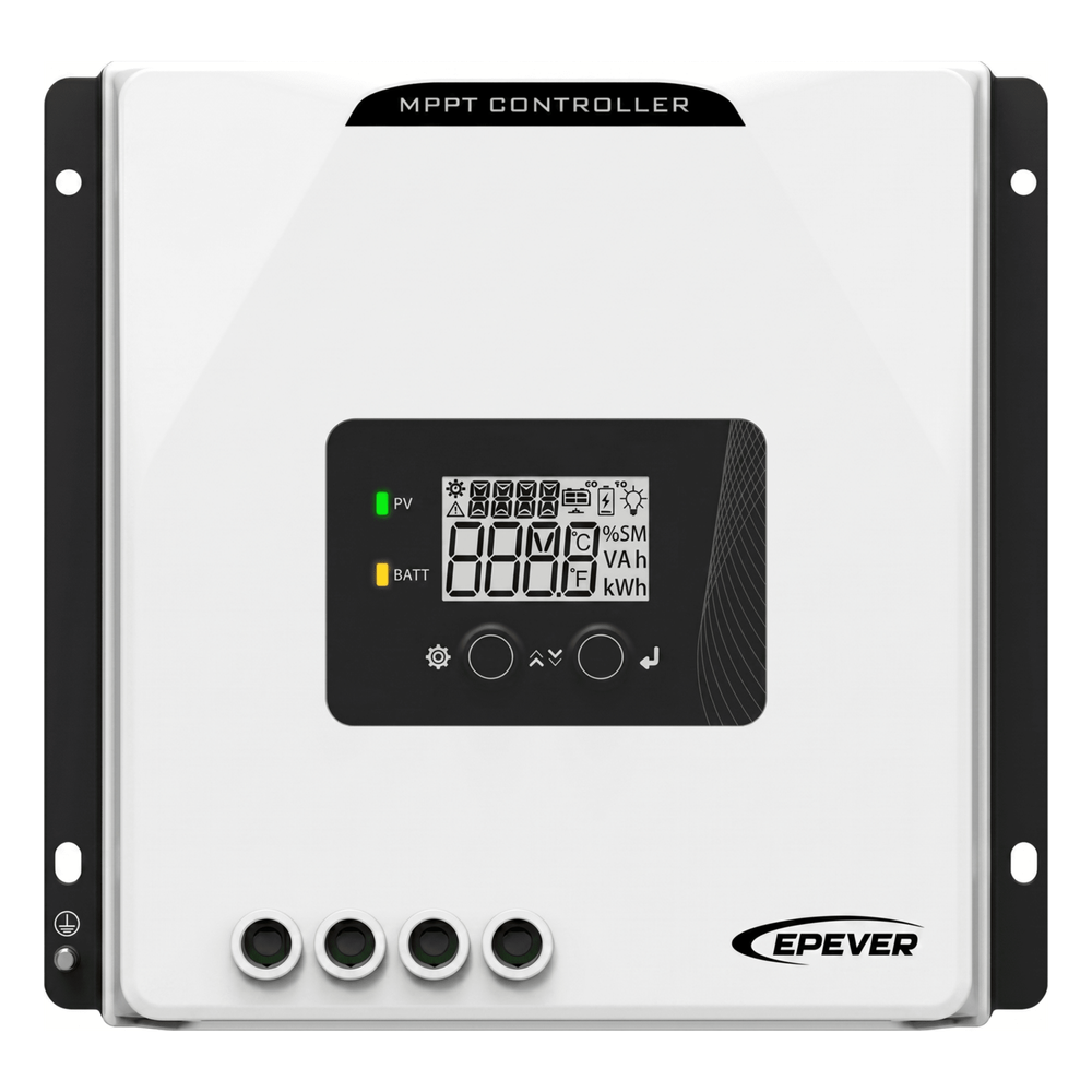 Controlador de Carga Solar MPPT / TRC Series / 40A / 12/24/48VDC Auto / No-Battery Mode - EPEVER TRC4415