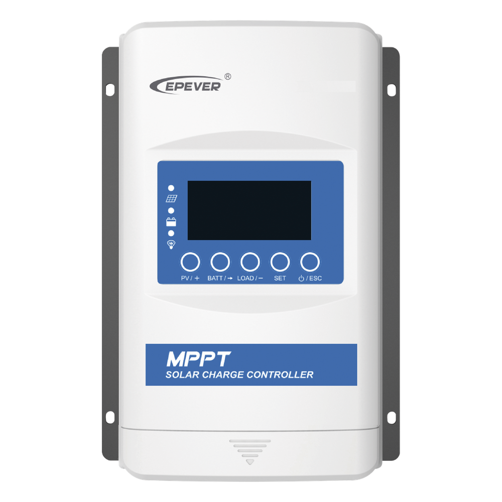 Controlador Solar MPPT 30A 12/24/36/48 V, Máximo Voltaje de Circuito Abierto Voc 150 Vcc, Configurable para Baterías de Litio - EPEVER XTRA-3415-N
