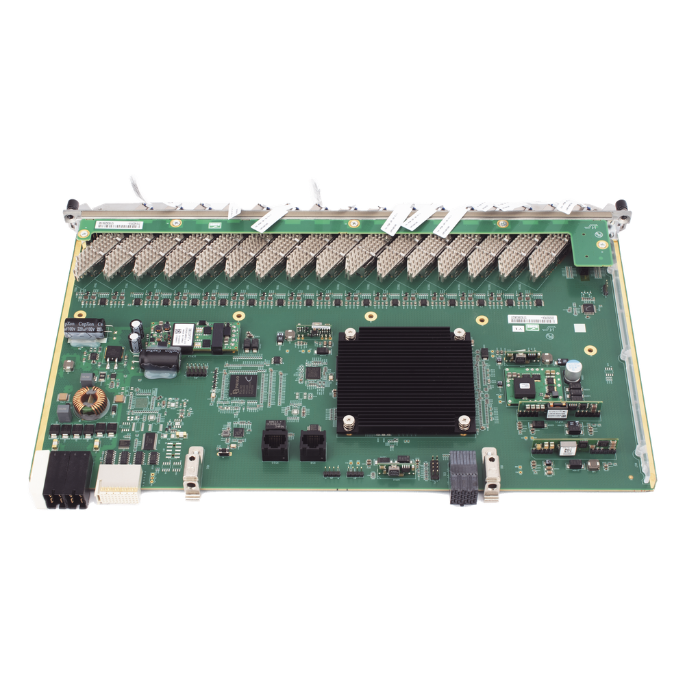 [GPOA-C++] Tarjeta de Servicio 16 puertos GPON para OLTs FiberHome serie AN6000 con 16 Modulos PON C++ Incluidos - FIBERHOME GPOA-C++