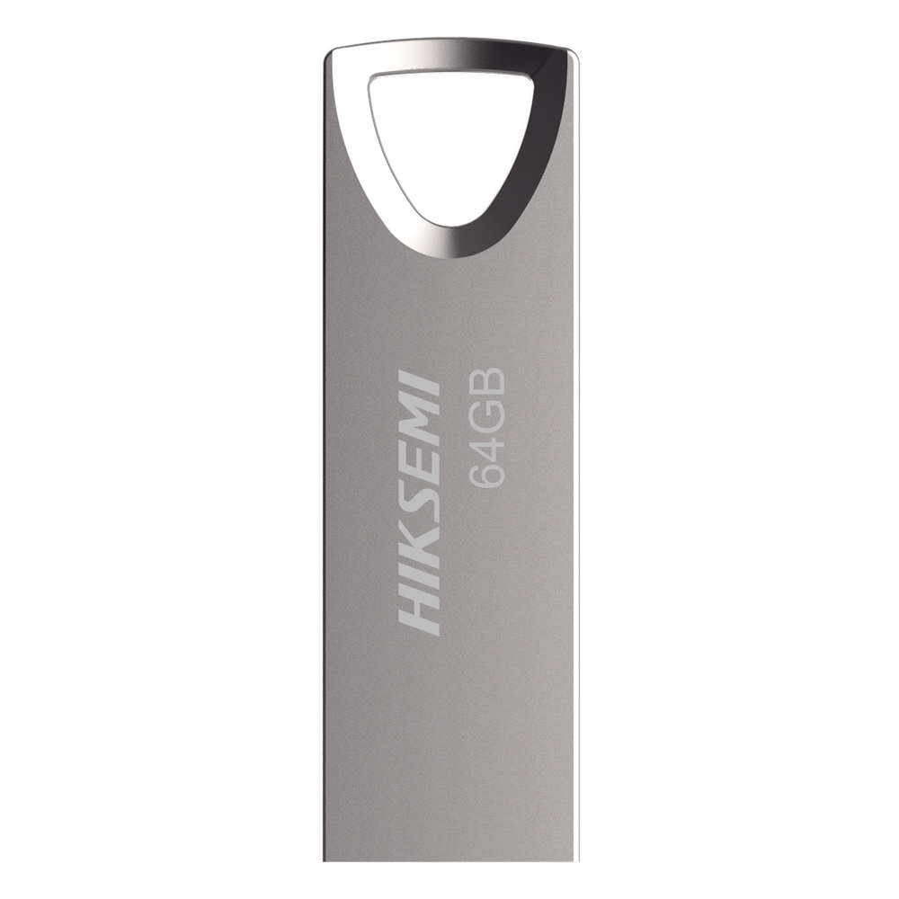 [HS-USB-M200-64G-2.0] Memoria USB de 64 GB / Versión 2.0 / Metalica / Compatible con Windows, Mac y Linux - HIKSEMI by HIKVISION HS-USB-M200-64G-2.0