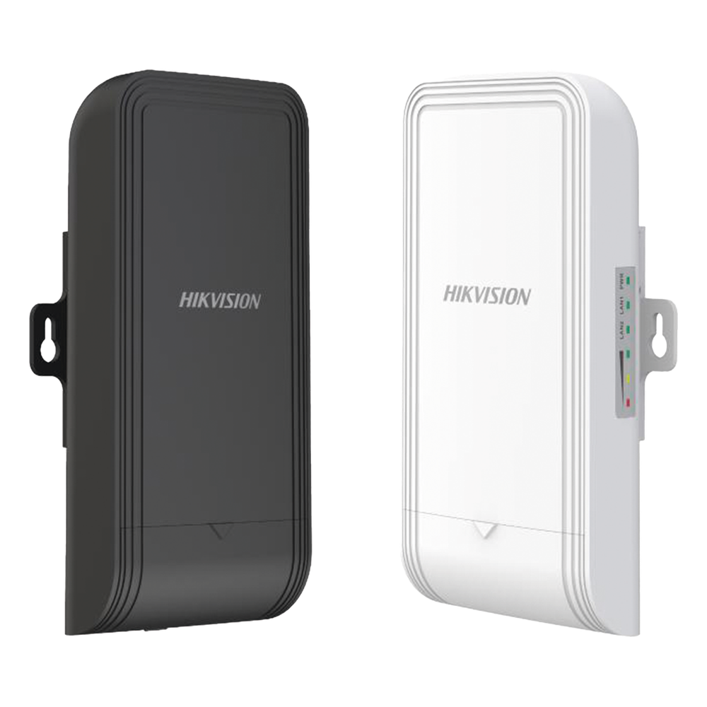 [DS-3WF0EC-5ACT(B)] Kit Completo (Transmisor - Receptor) para Enlace PTP en 5 GHz / Aplicación para Elevadores / Antena Integrada de 7 dBi 2 x 2 MIMO / PoE af para alimentar una cámara /Autoajuste de Potencia / 500 Metros de Distancia - HIKVISION DS-3WF0EC-5ACT(B)