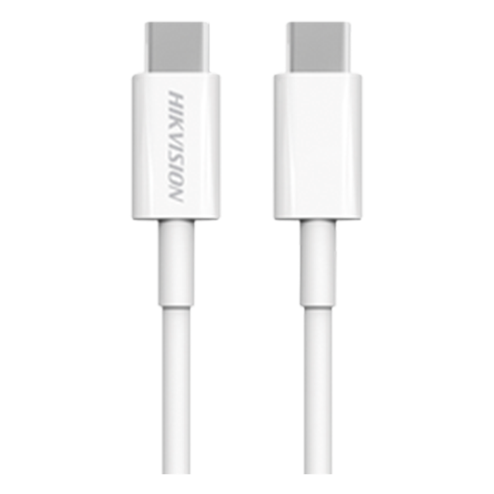 [HS-HUB-CBC2C] Cable USB-C a USB-C / 1 Metro (3.28 Pies) / Ideal para Celulares Android / Carga Rápida 3 Amp / Carga y Sincronización de Datos / 480 Mbps / 60 Watts - HIKVISION HS-HUB-CBC2C