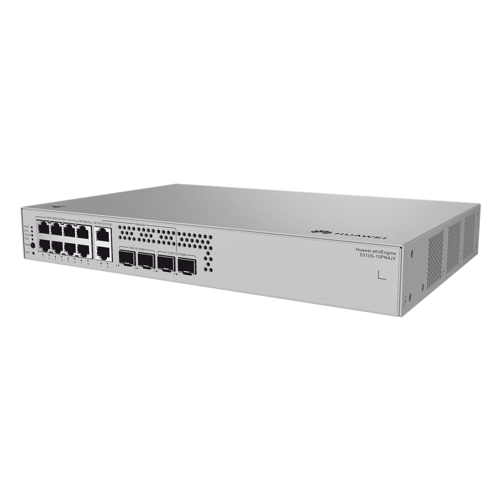 [S310S-10PN4JX] Switch de Acceso eKit Administrable HUAWEI S310S-10PN4JX – Capa 2+