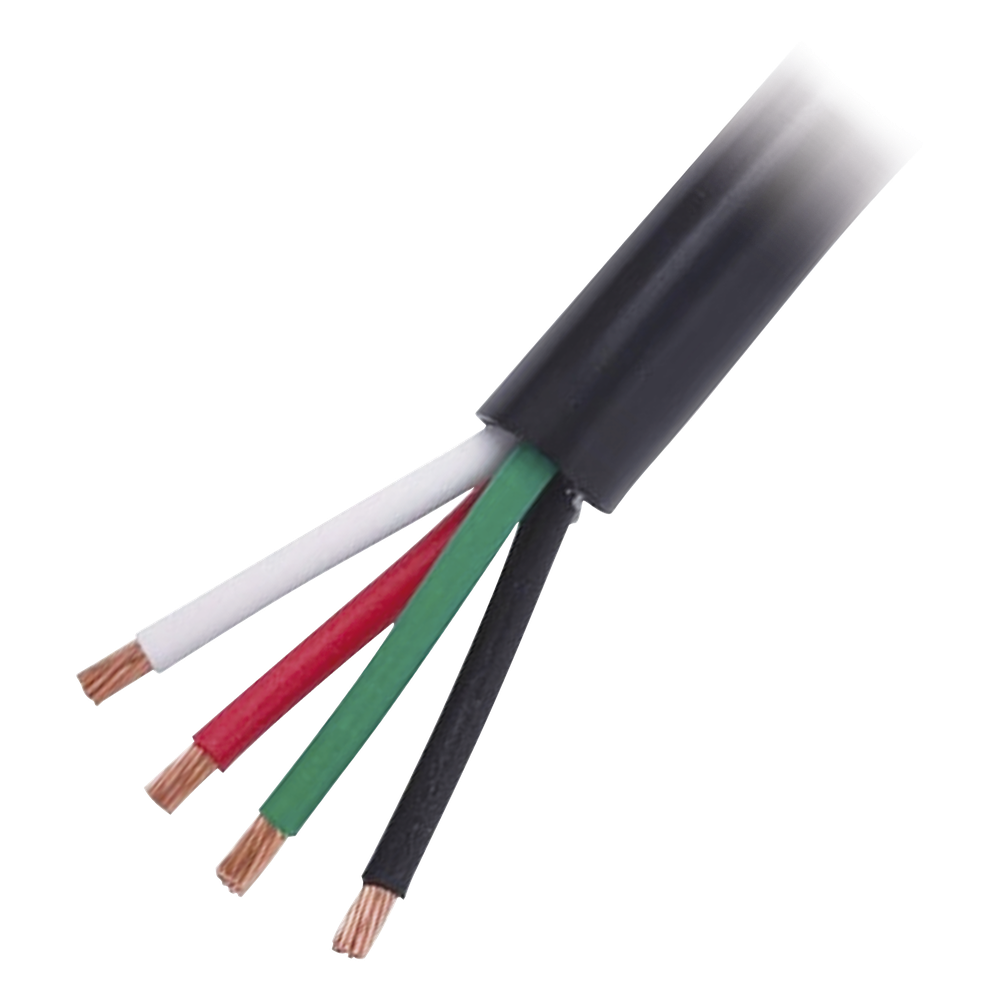 [VD66/100M] Cable Eléctrico de Uso Rudo 4 Hilos Calibre 18 AWG, Hasta 600 V. Rollo de 100 m. - INDIANA VD66-100M