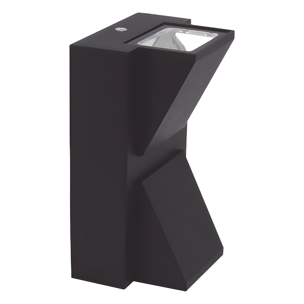 [JPAA-0605] Lámpara Arbotante 6 W 330 lm / Dimensiones 141 x 80 mm / 85 - 265 Vca~ 50/60Hz / Luz Cálida 2 700 K / Uso en exterior IP 54. - JWJ JPAA-0605
