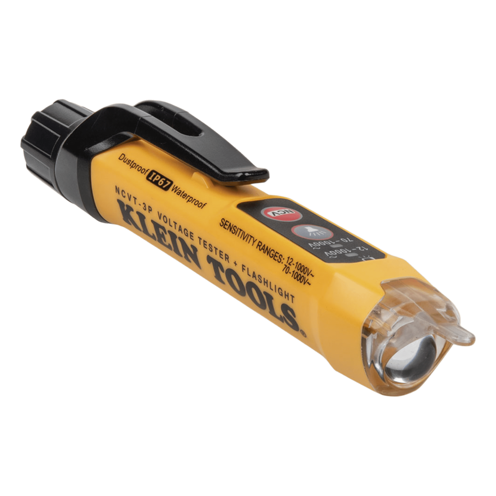 [NCVT3P] Detector de Voltaje sin contacto de doble rango, de 12 - 1000 V CA con linterna. - KLEIN TOOLS NCVT3P