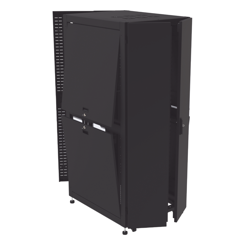 Gabinete para Telecomunicaciones Rack Estándar de 19", 42UR, 800 mm Ancho x 1000 mm Profundidad. Fabricado en Acero, Se envía el Gabinete Armado. - LINKEDPRO BY EPCOM LP-80100-42UR2
