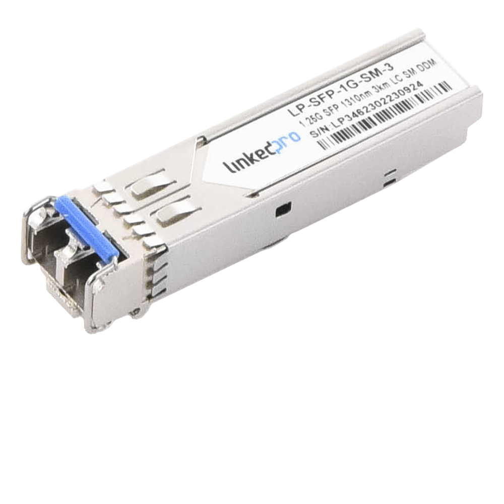 Transceptor Í“ptico SFP (Mini-Gbic) / Monomodo 1310 nm / 1.25 Gbps / 1000BASE-EX / Conectores LC/UPC Dúplex / DDM / Hasta 40 km - LINKEDPRO BY EPCOM LP-SFP-1G-SM-40