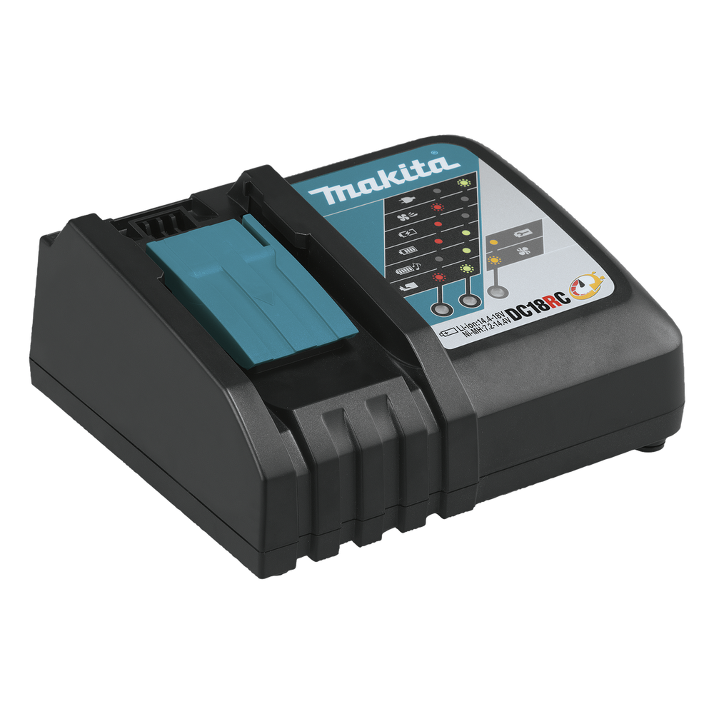 Cargador Rápido para Batería Litio Ion de 18V LXTÂ® - MAKITA DC18RC