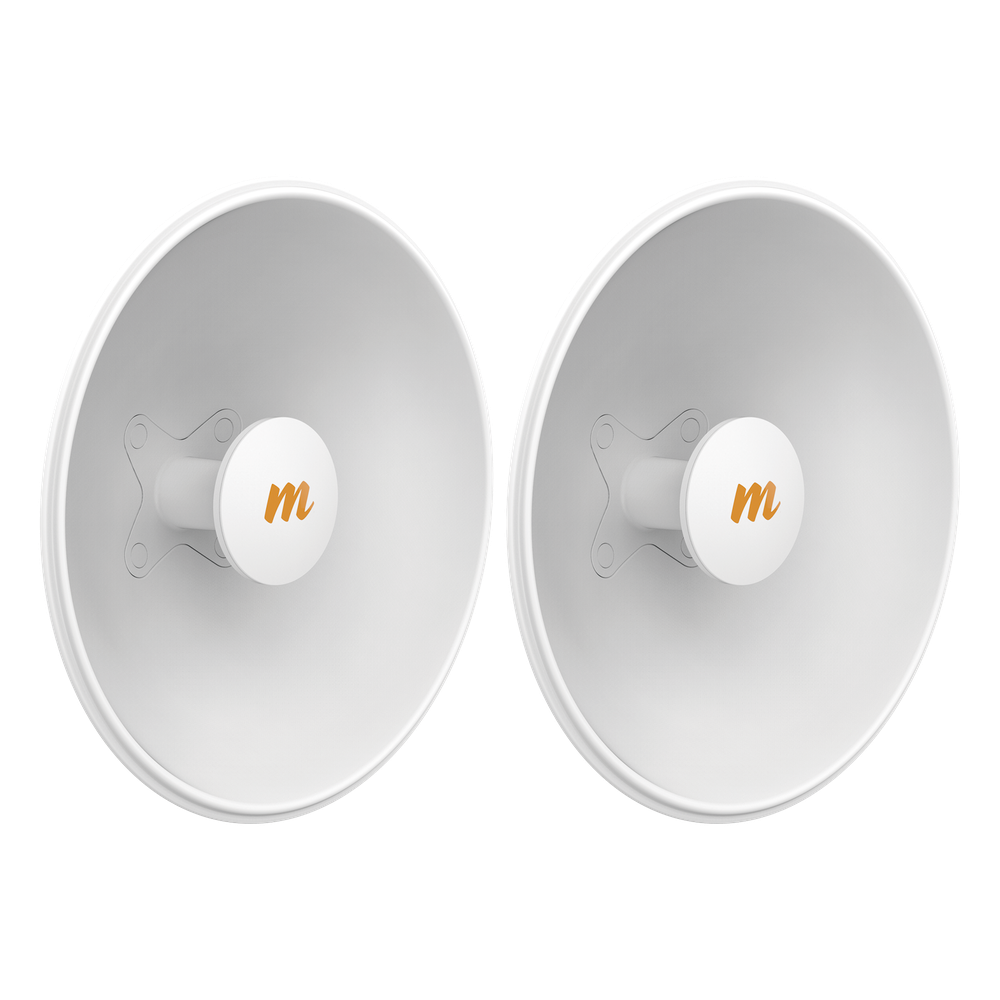 [N5-X25-2PACK] Antenas Modulares Dual Slant, 4.9 - 6.4 GHz, Dimensiones (42.9 cm), Apertura 8 ° Ganancia de 25 dBi, Diseñada para radio C5x - MIMOSA NETWORKS N5-X25-2PACK