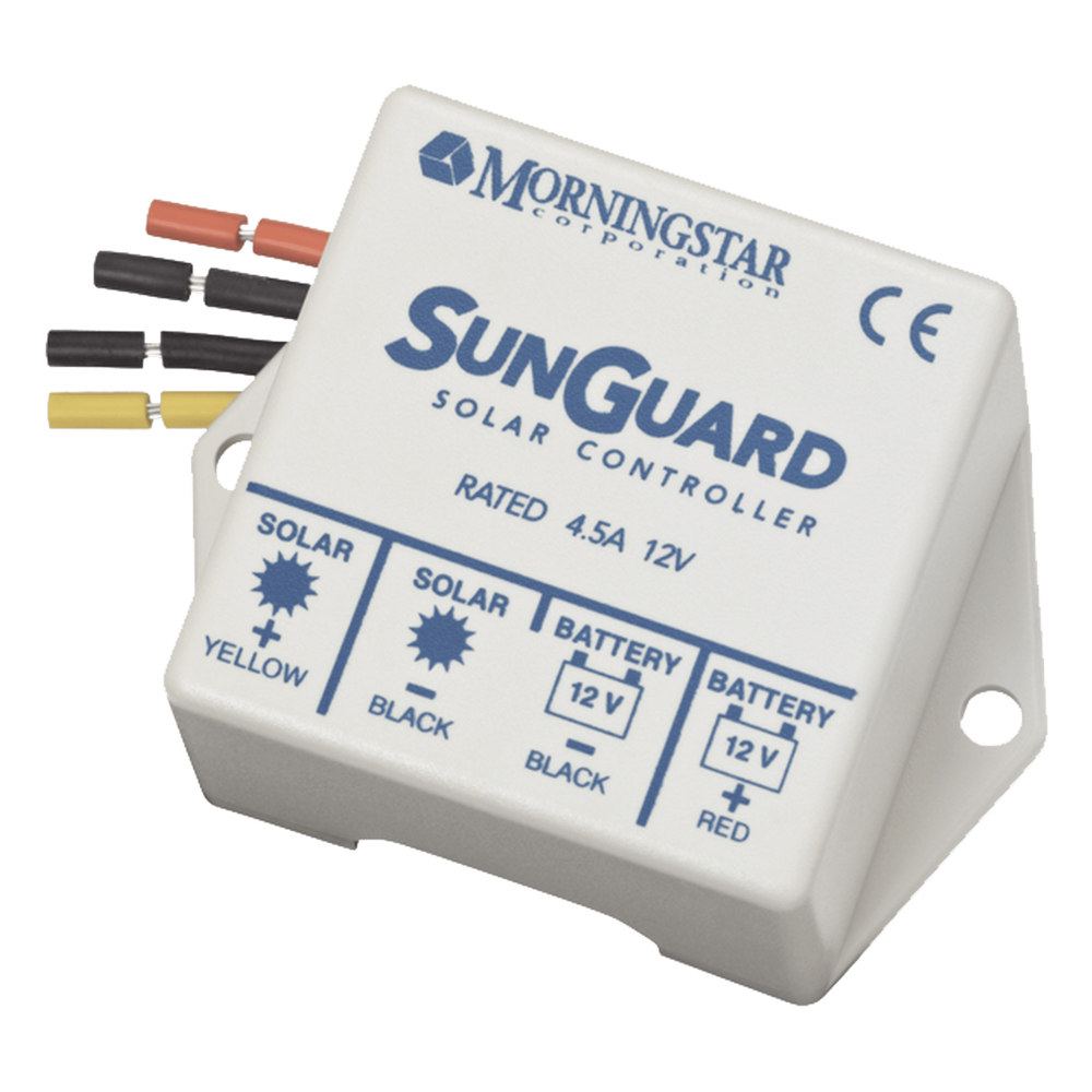 [SG-4] Controlador de Carga Solar PWM SunGuard 4.5 A / 12 VCC / Compensación de Temperatura / 100% Estado Sólido / -40°C a +85°C - MORNINGSTAR SG-4