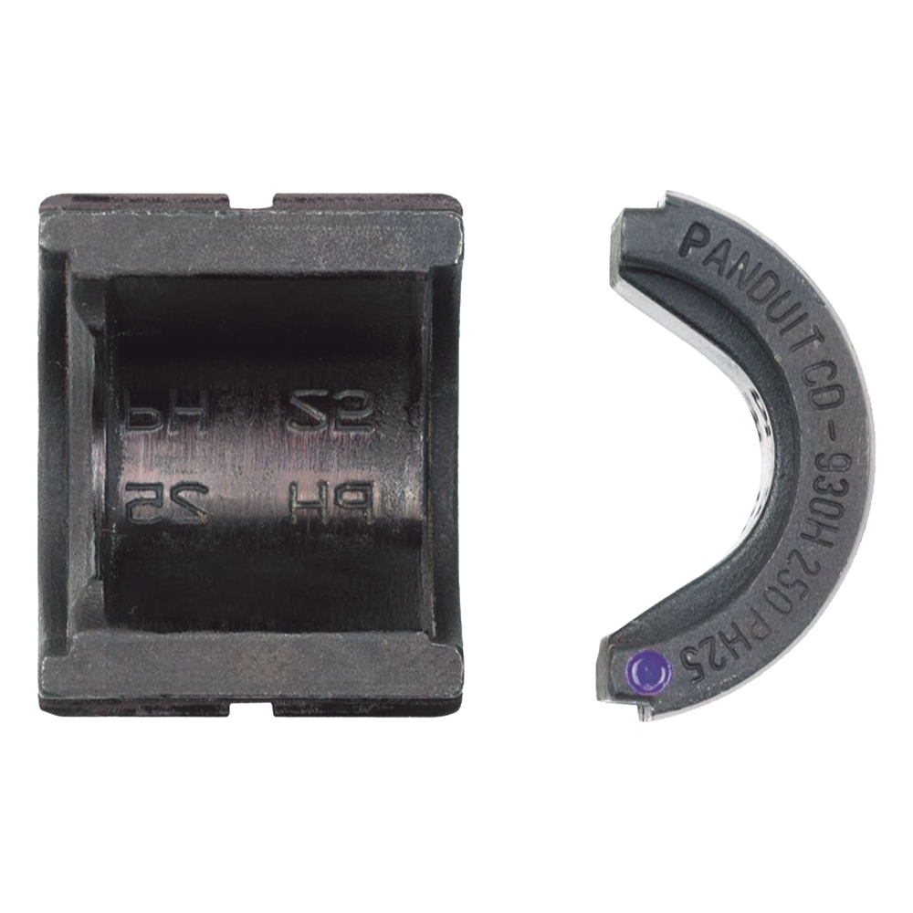 Dado de Prensado para Herramienta de Crimpado CT-29XX. Para Conectores a Tierra Tipo "E" GCE250-1/0, GCE250-250, Cruzado GCC6X6250-1/0, GCC6X6. Código Negro PG25 - PANDUIT CD-930G-250