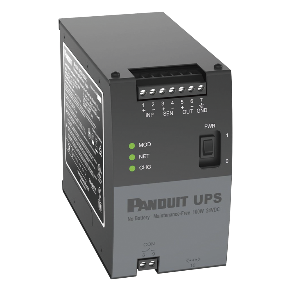 UPS Industrial de 100 Watts PANDUIT UPS00100DC – 24 Vcd de Entrada