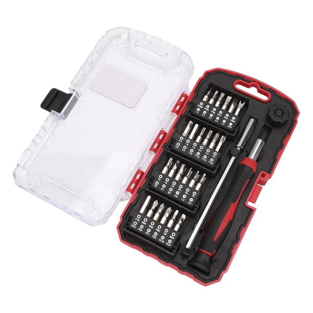 [PST-H020-02] Juego de 51 Piezas de Desarmador de Precisión con Puntas con Extensor (CR-V). - PRECISION PST-H020-02