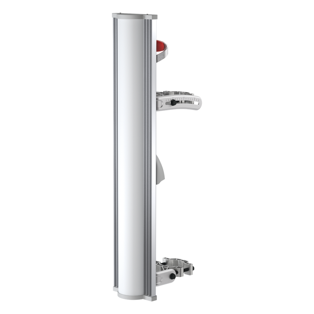 Antena sectorial de 100 grados, 20 dBi, 5150-5850 MHz , desempeño Carrier Class, integra BackShield para evitar lóbulos laterales - RF ELEMENTS AS-5-20