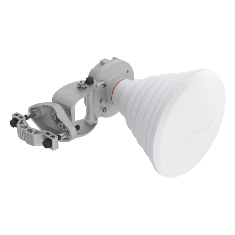 Antena Symmetrical Horn 30° / 4ta Generación / Rango de Frecuencia 5100 - 6775 MHz / Ganancia 18 dBi / IP55 / Montaje en Poste 20-55 mm / Resistencia al Viento 160 km/h - RF ELEMENTS HG4TPS30