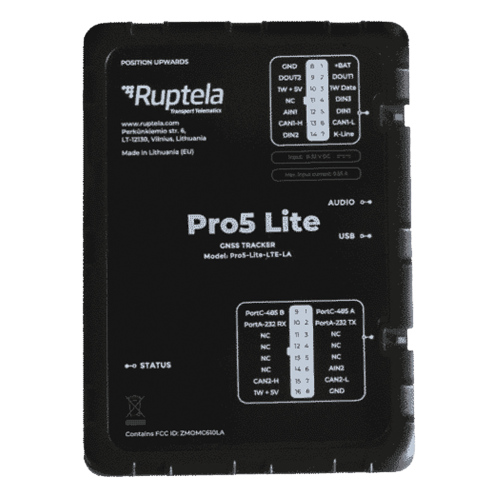 [PRO5LITE] Localizador y Rastreador Vehicular GPS Avanzado RUPTELA PRO5LITE – SIM Nano