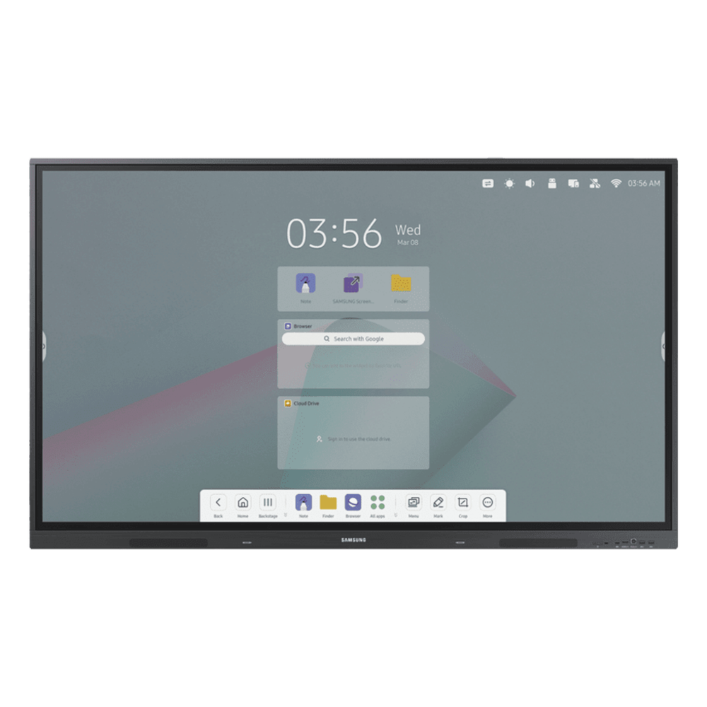 [WA86F] Pantalla Touch 4K Interactivo de 86" con Lápiz Táctil. WIFI, Puertos USB/RS232/LAN/HDMI/DP, Compatible VESA - SAMSUNG ELECTRONICS WA86F