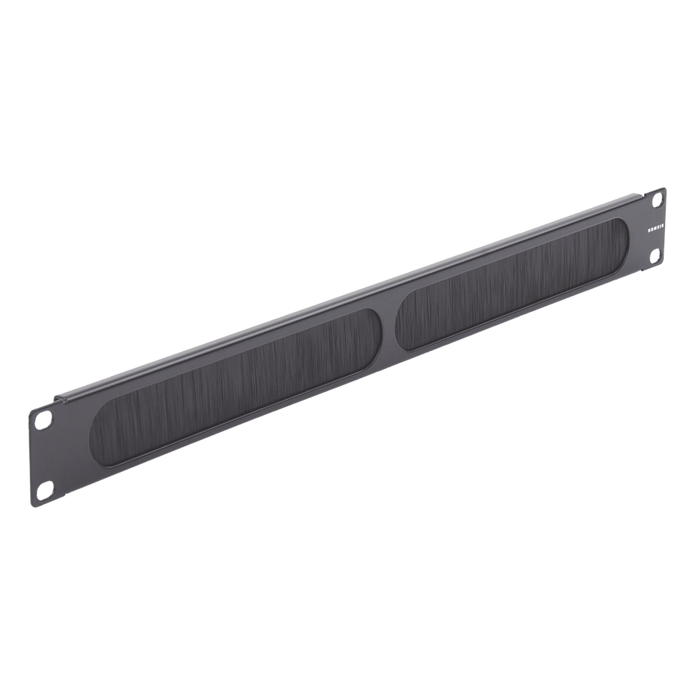 [PNL-BRSH-1] Tapa Ciega para Rack de 19in, Tipo Cepillo de Nylon, para Paso de Cables y Mejor Manejo Térmico, Color Negro, 1UR - SIEMON PNL-BRSH-1
