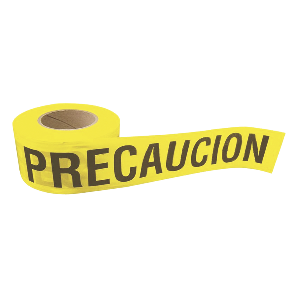 [SYS-137297] Cinta para barricada "PRECAUCION" de 100 m y ancho SURTEK SYS-137297